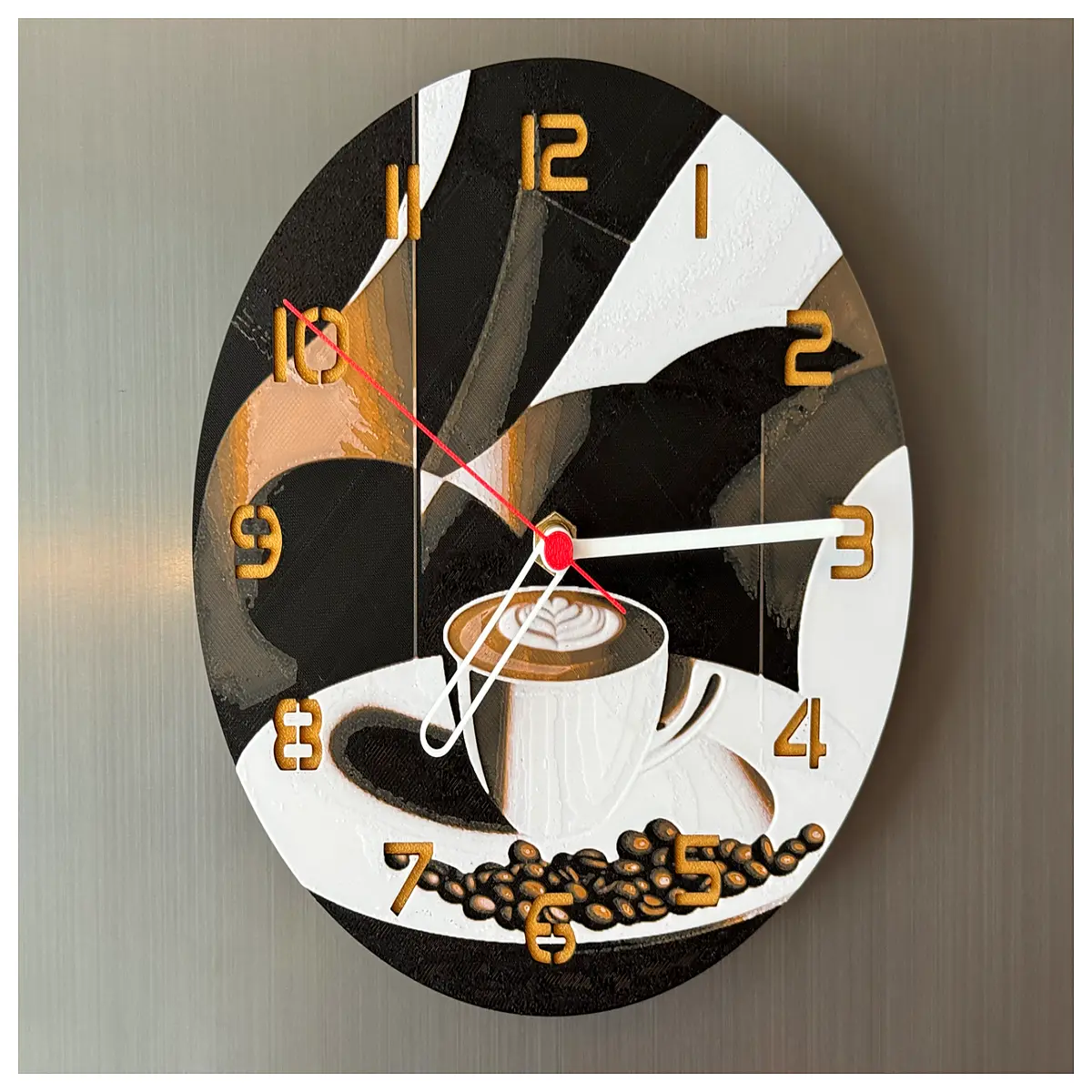Wall Clock Desk Decor Coffee Table Accent Clock Accessories Modern Minimalist Design