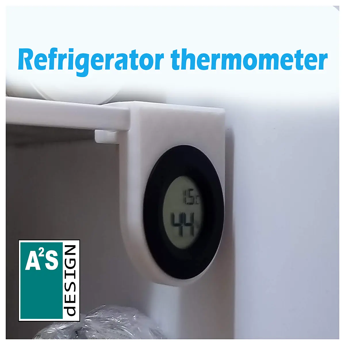 Refrigerator Thermometer Holder Fridge Accessory Freezer Support Bracket Kitchen Thermometer Mount Fridge Parts Support