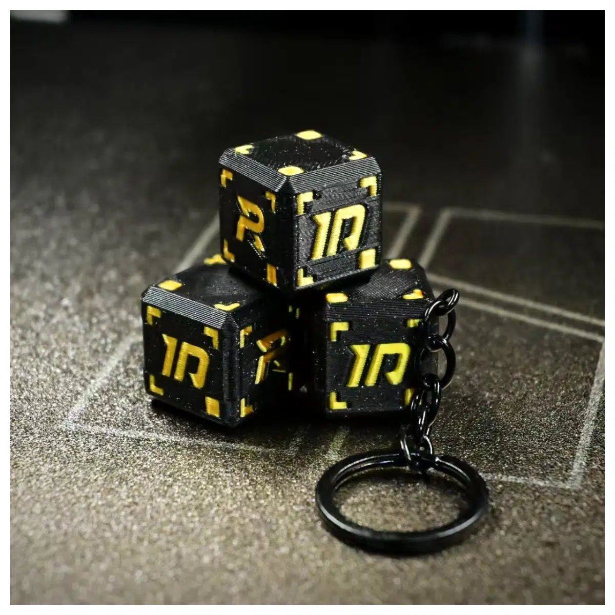 robomaster 10th anniversary black gold ore keychain 2025 match merchandise gift