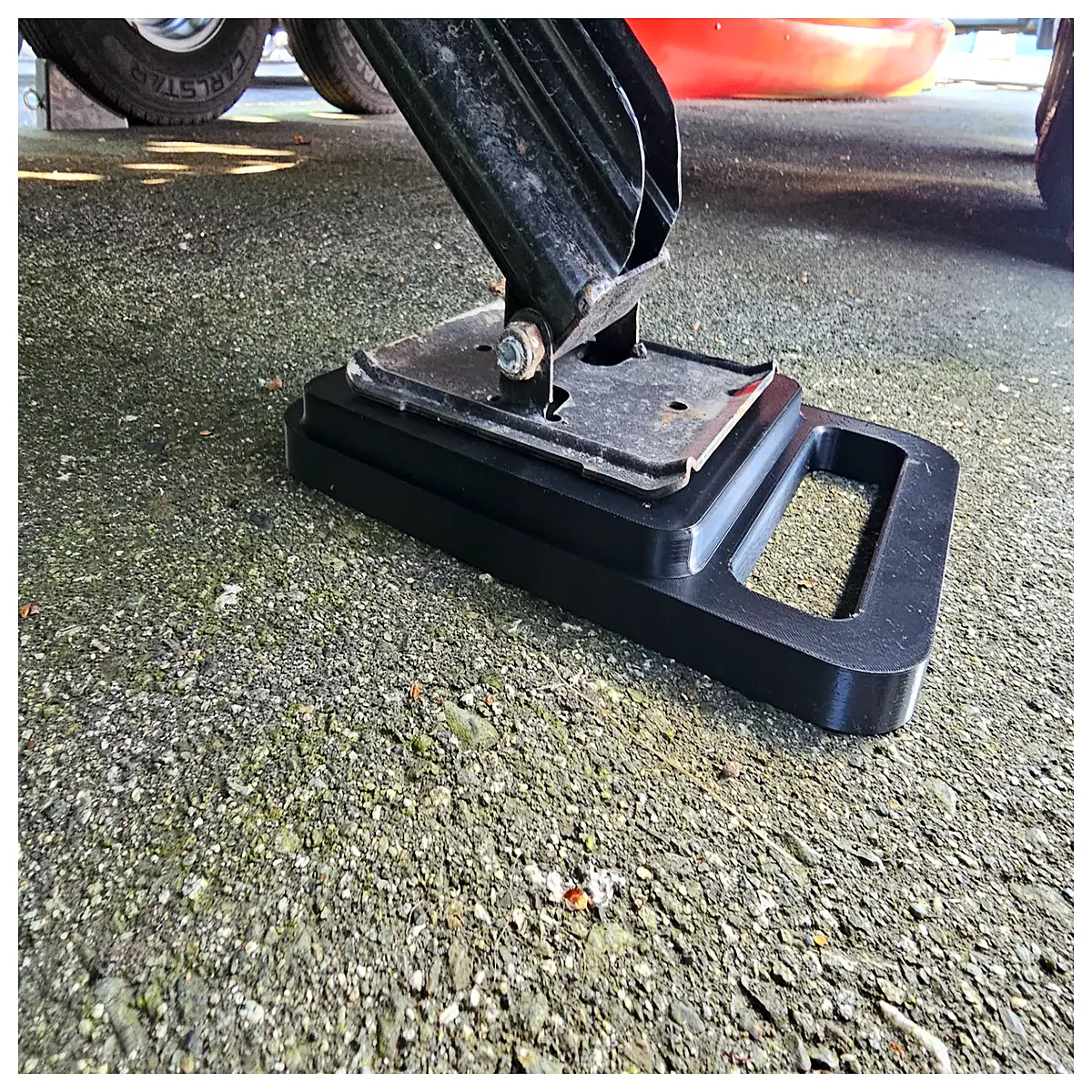 Heavy RV Trailer Stabilizer Pads with Handle Enhanced Stability Trailer Security Support RV Accessories