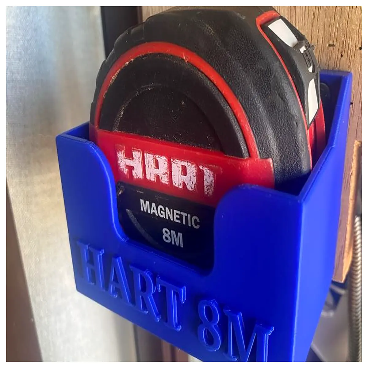 HART 8m Measuring Tape Wall Mount Bracket Installation Support Tape Measure Holder Accessories