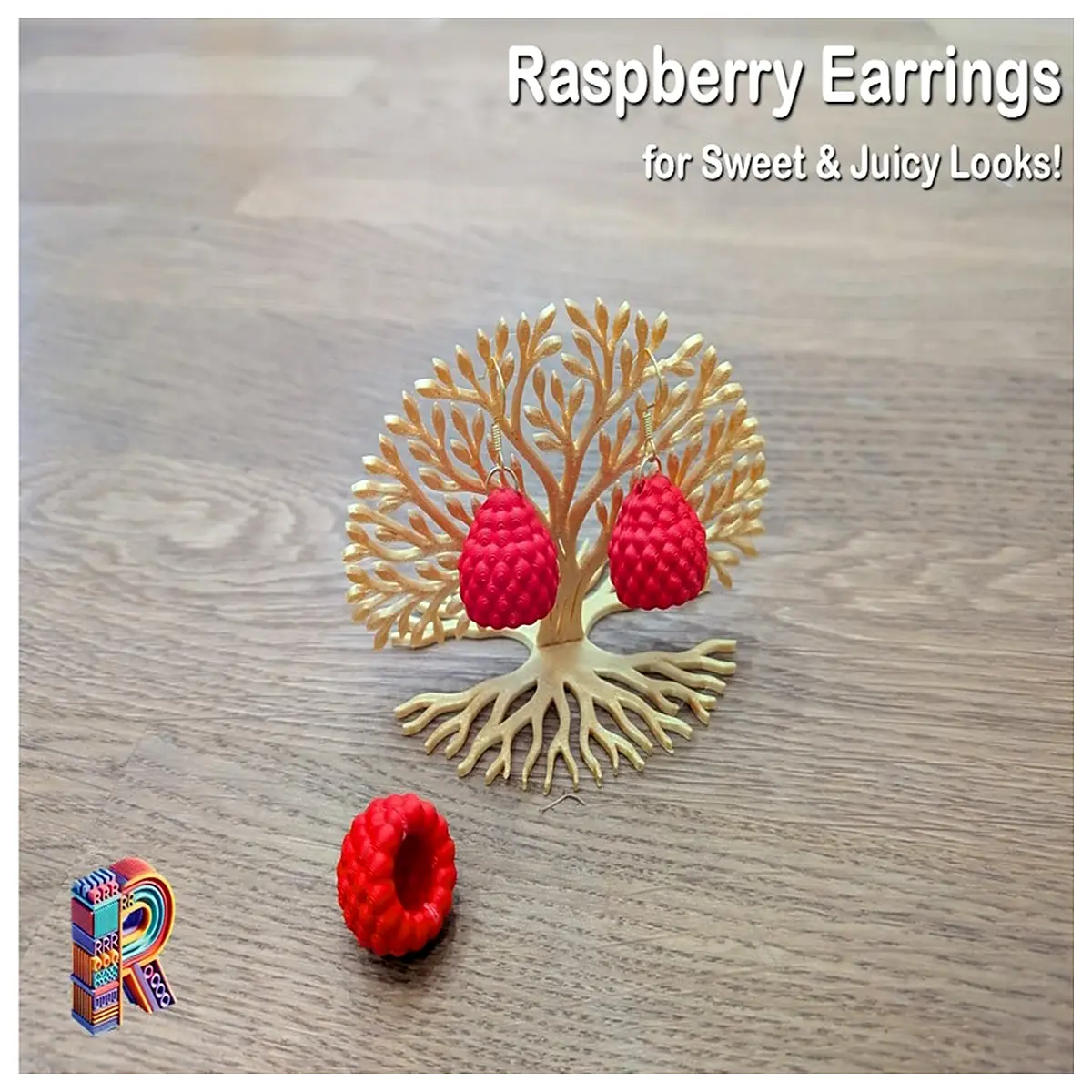 Raspberry Earrings Sweet Fruit Studs Girl Fashion Jewelry Romantic Teen Gift