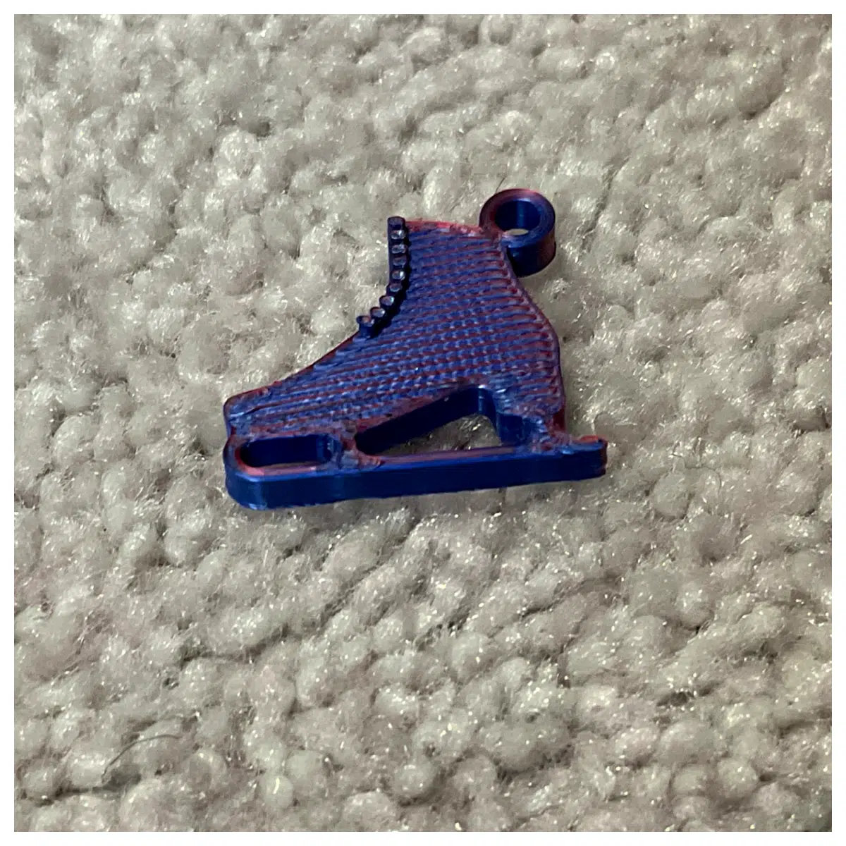 Ice Skate Keychain Charm Ice Skating Accessory Skate Decoration Ice Skating Gear Ice Sports Gift