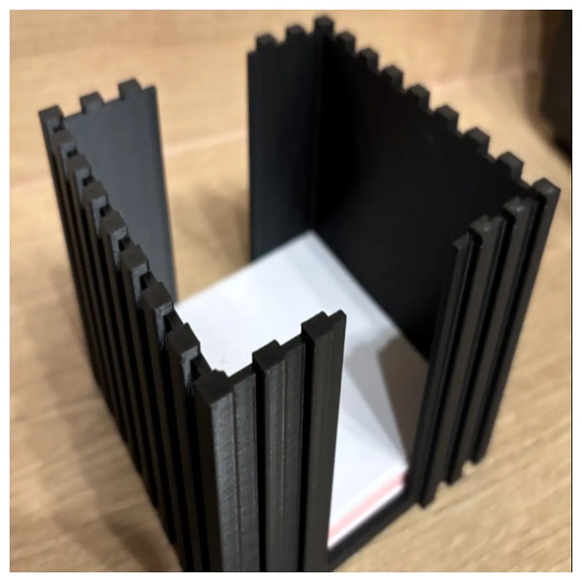 desktop sticky note holder organizer for office supplies adhesive memo pad dispenser rack