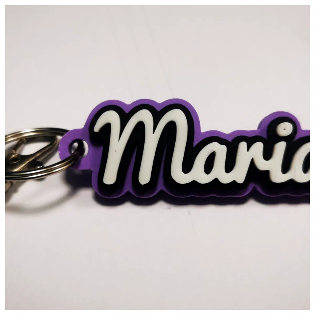 maria keychain for women personalized name keyring cute resin character bag charm best friend gift idea