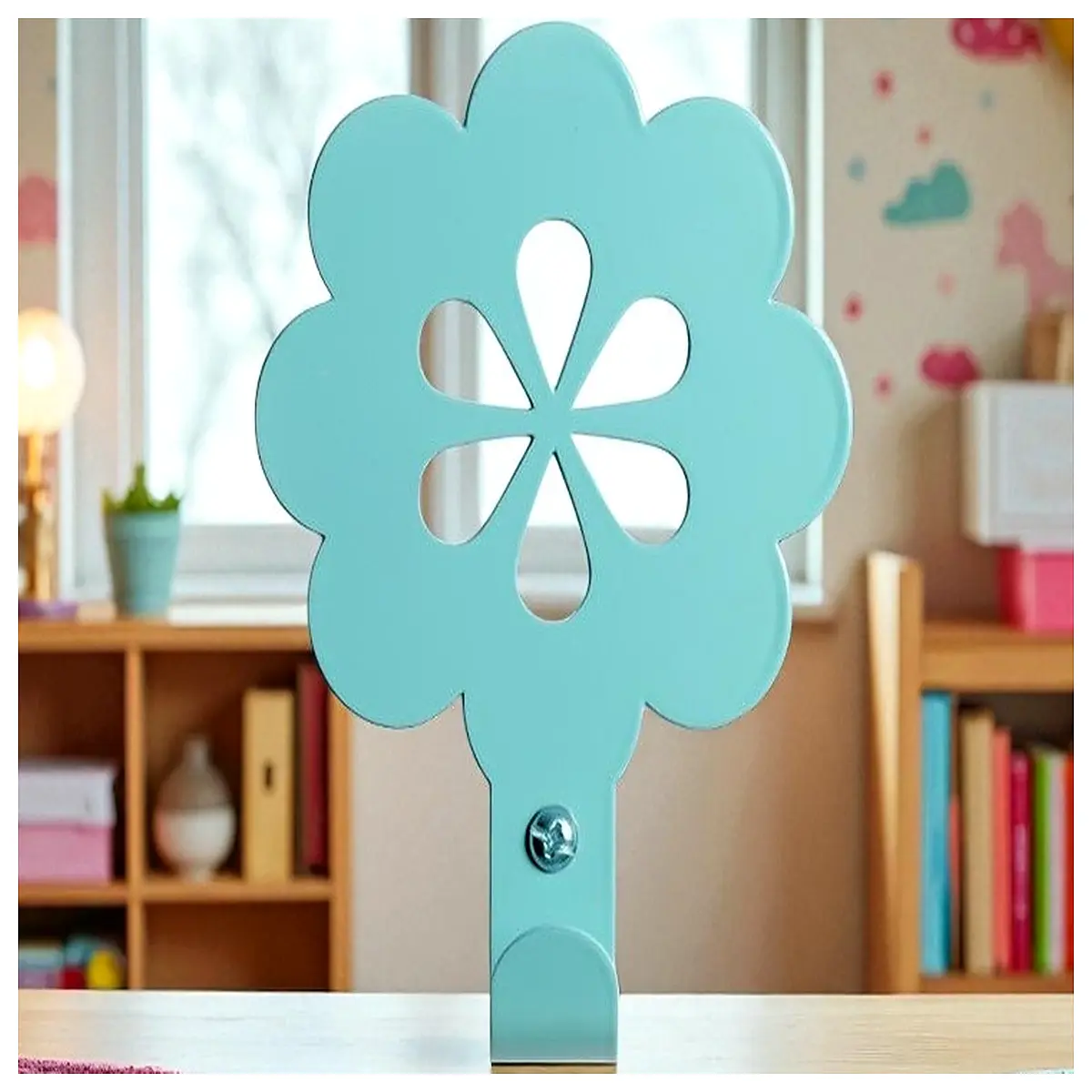 cute wall hooks for kids room decor adhesive coat hangers for hallway entryway sturdy plastic clothes pegs for nursery organization