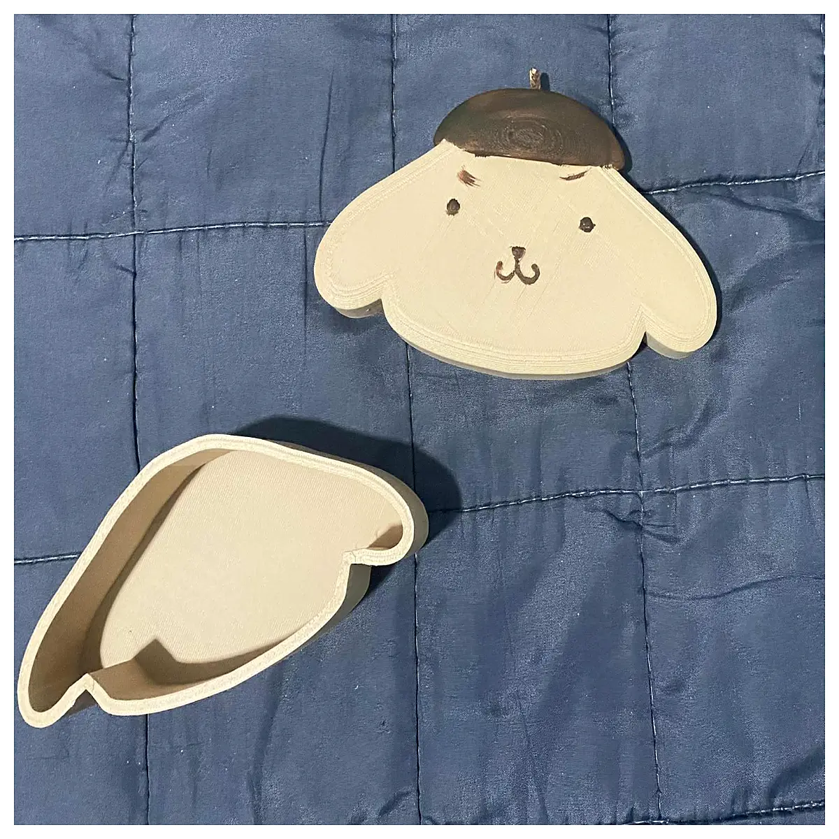 Butt Cake Dog Storage Box Pet Toy Organizer Cute Dog Toy Storage Container Snack Box Pet Supplies