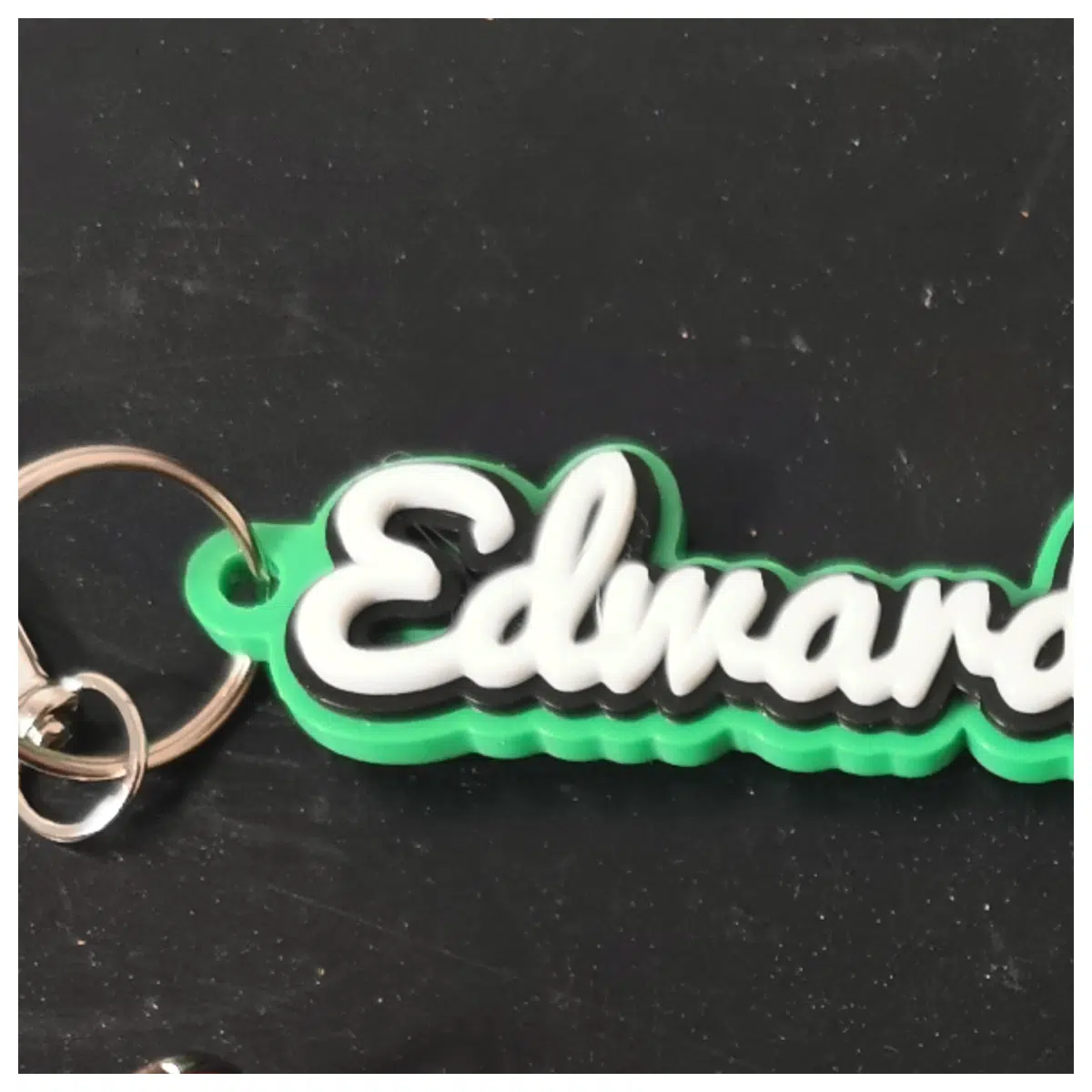 Edward Keychain Key Chain Decoration Personalized Creative Gift Unisex Simple Fashion Suitable for Daily Use