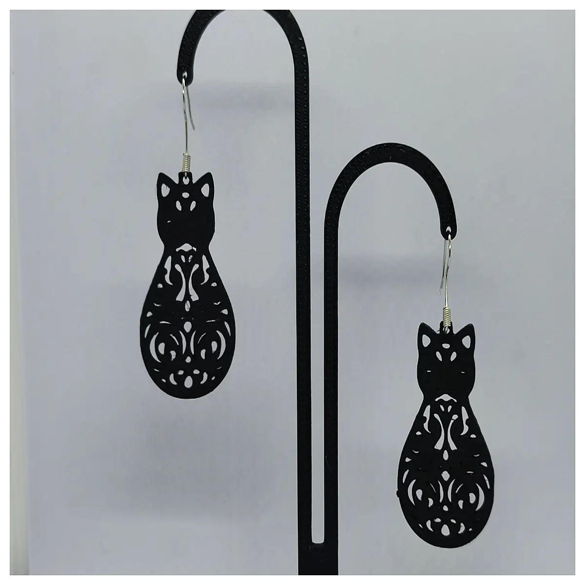 Cutout Cat Earrings Women s Cute Cat Ear Studs Simple Fashion Protective Earring Accessories Elegant Cat Ear Jewelry