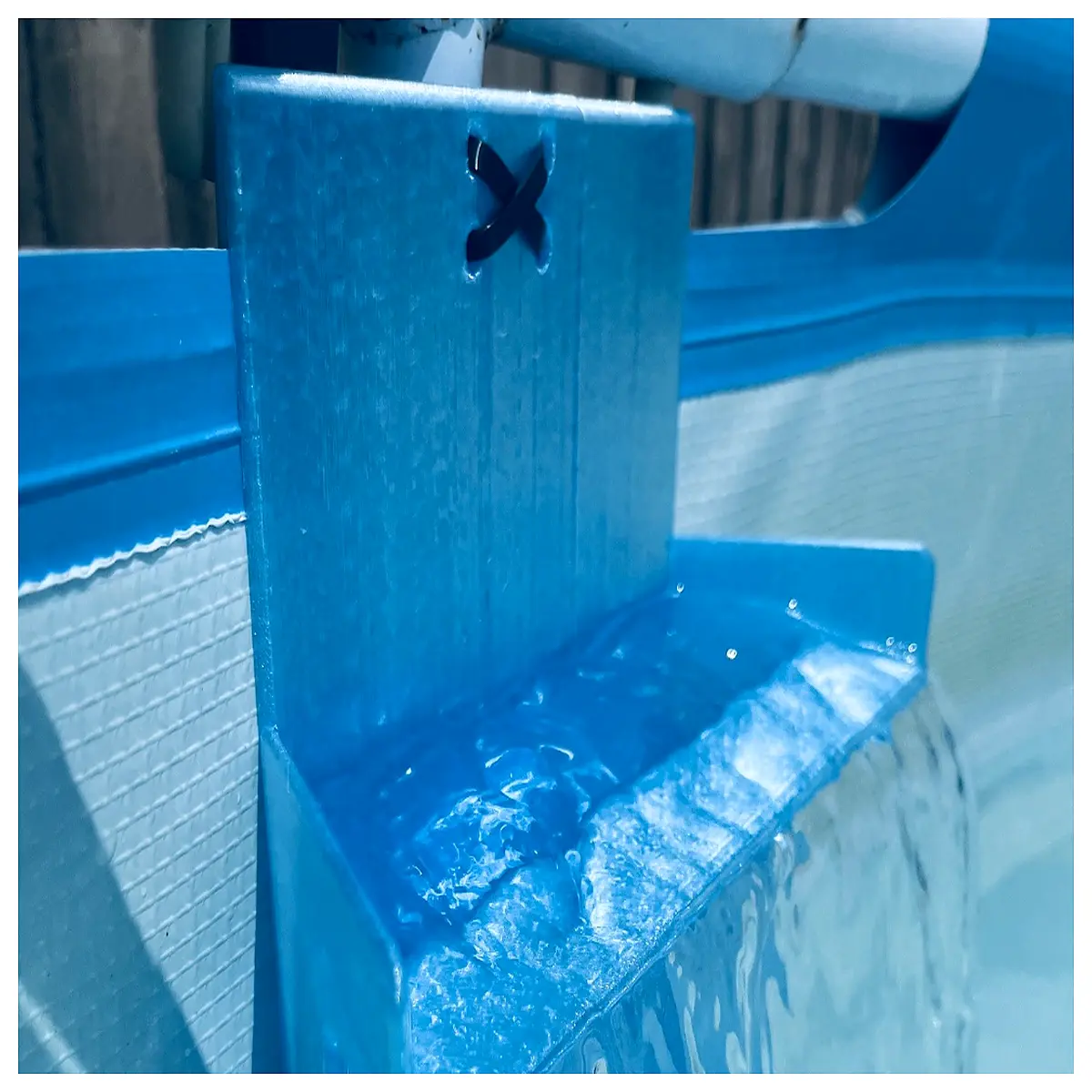 Pool Waterfall Nozzle Water Feature Outdoor Garden Decoration Pool Water Curtain Villa Landscape Waterfalls Equipment
