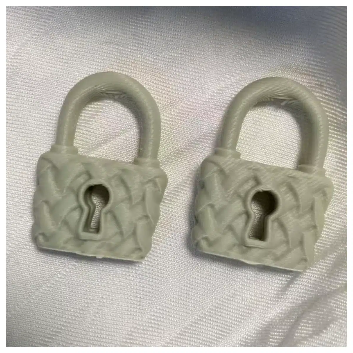 3D Knitted Toddler Charm Earrings Girls Handmade Lock Earring Chain Delicate Necklace Birthday Kids