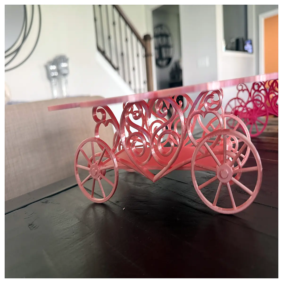 princess carriage cake topper fairy tale dessert plate centerpieces royal wedding table decor theme party supplies elegant pastry stands