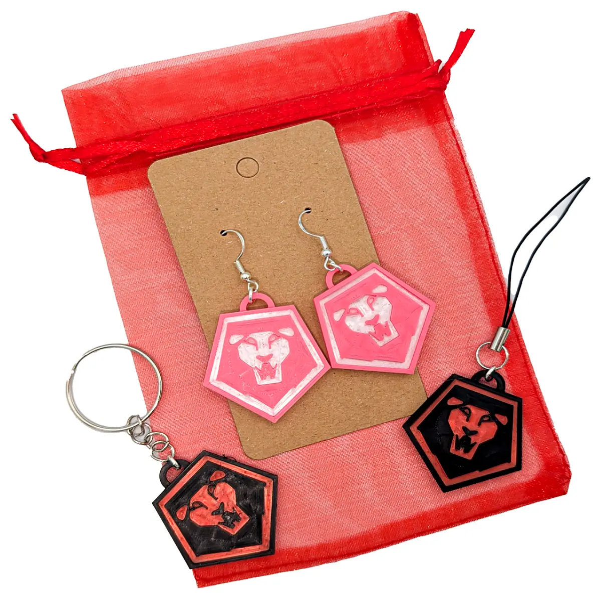 Saja Boys Earring Accessories Keychains Boys Ear Studs Trendy Earring Decorations Gift Fashion Earring