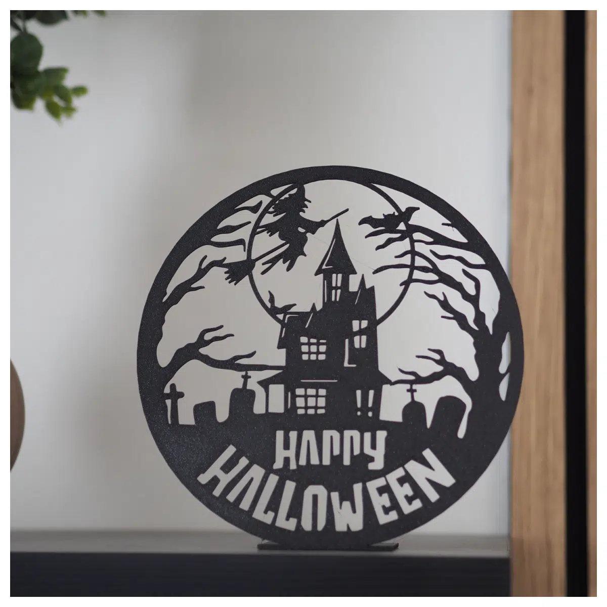 spooky halloween party decorations haunted house props scary wall decals festive autumn home decor