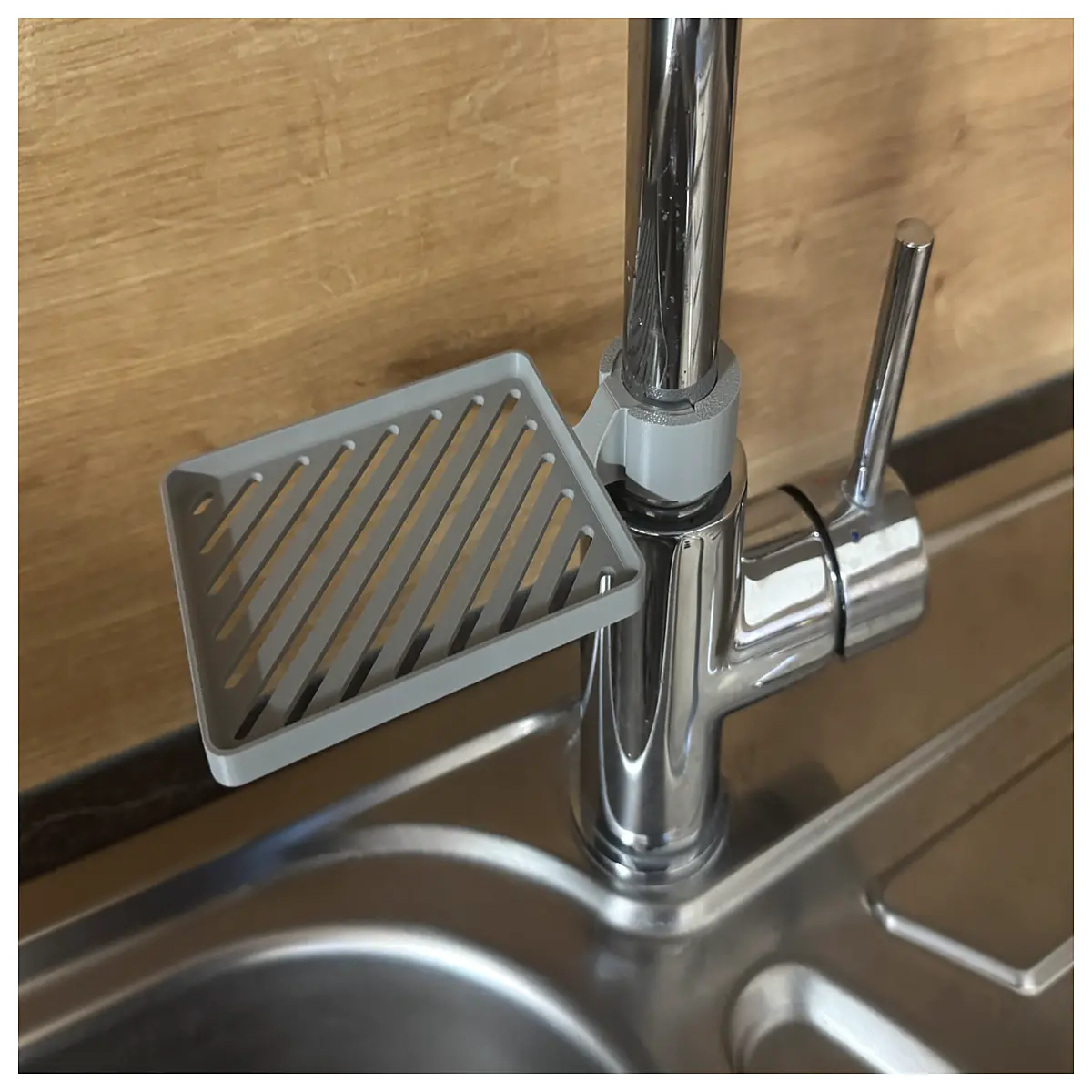 sponge holder rack for kitchen sink organizer storage container