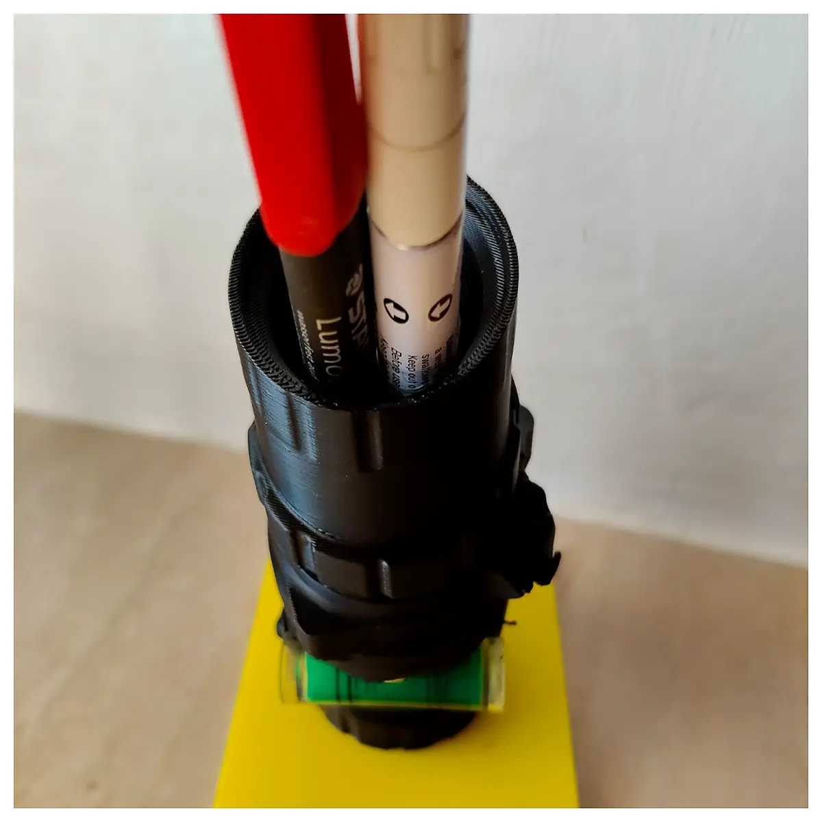Pen Holder Multi Functional Creative Brush Shape Desk Organizer Accessory for Office Supplies Home Decor