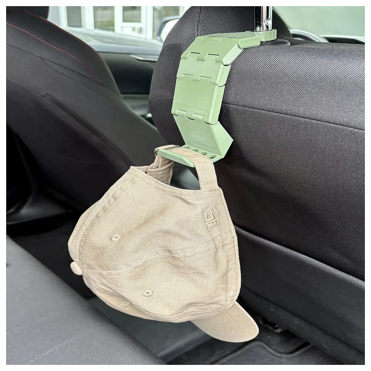adjustable headrest hook organizer for car seat printed hanger for bags coats keys travel accessories