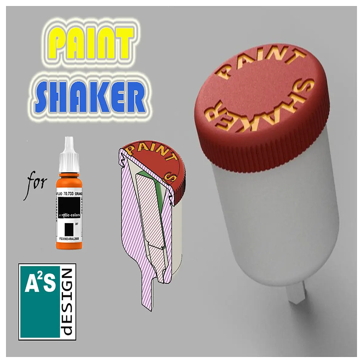 Paint Mixer Stirrer Blender Art Supplies Mixing Tool Painter s Accessories Paint Mixer for Acrylics Oils