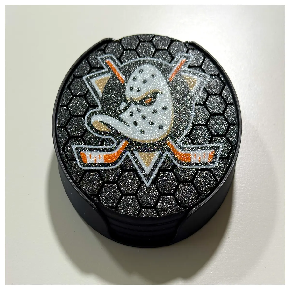 Anaheim Duck Coasters Ceramic Drink Mats Kitchen Table Mats Duck Shaped Decorative Coasters Your Tabletop