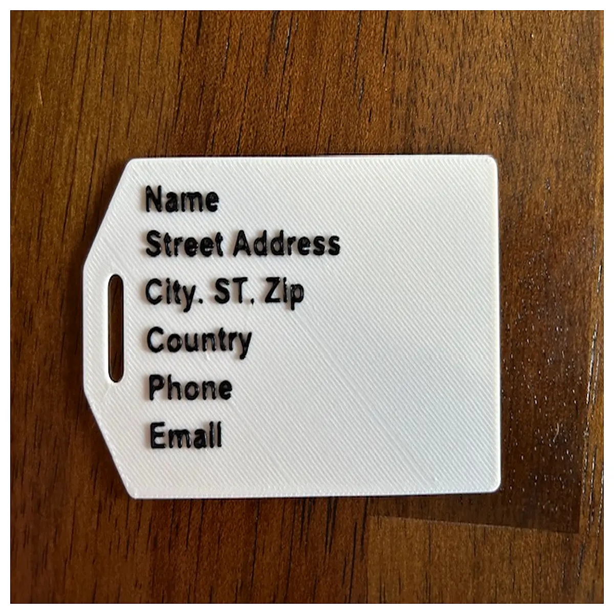 Luggage Tag Simple Style Travel Suitcase Label Item Identification Flight Baggage Marker Easy Use Quick