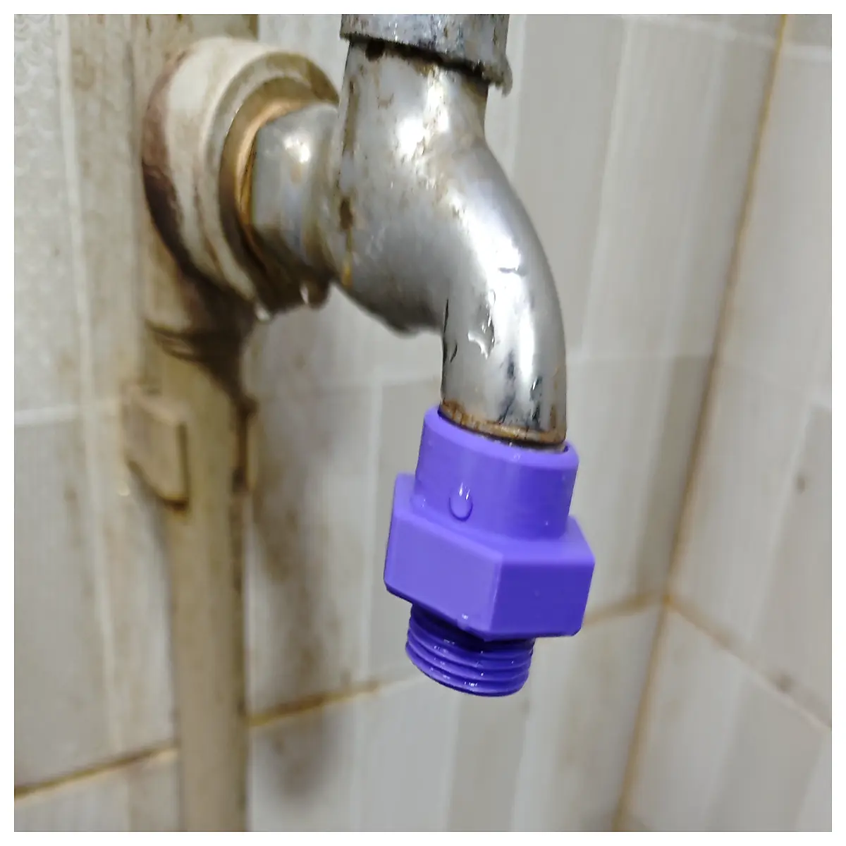 Faucet Adapter Connector Fits Faucet Accessories Kitchen Bathroom Faucet Adapter Quick Install Water Saving