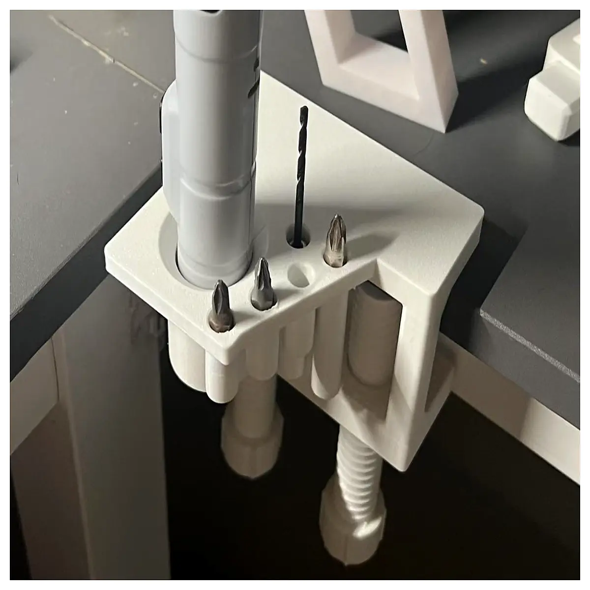 Screw Driver Holder Magnetic Tool Positioning Clamp Multi Function Tool Accessory Screw Driver Clip Fixation Tool Repair