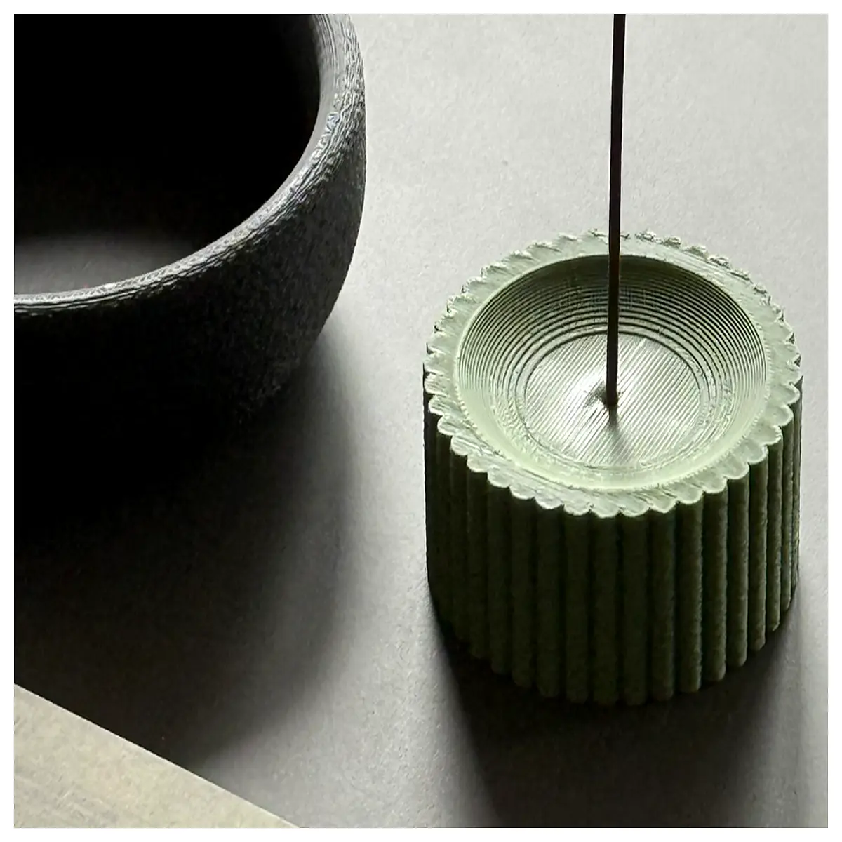 Round Incense Burner Design Zen Incense Censer Offering Display Religious Items Zen Tea Bonsai Decoration Incense Holder