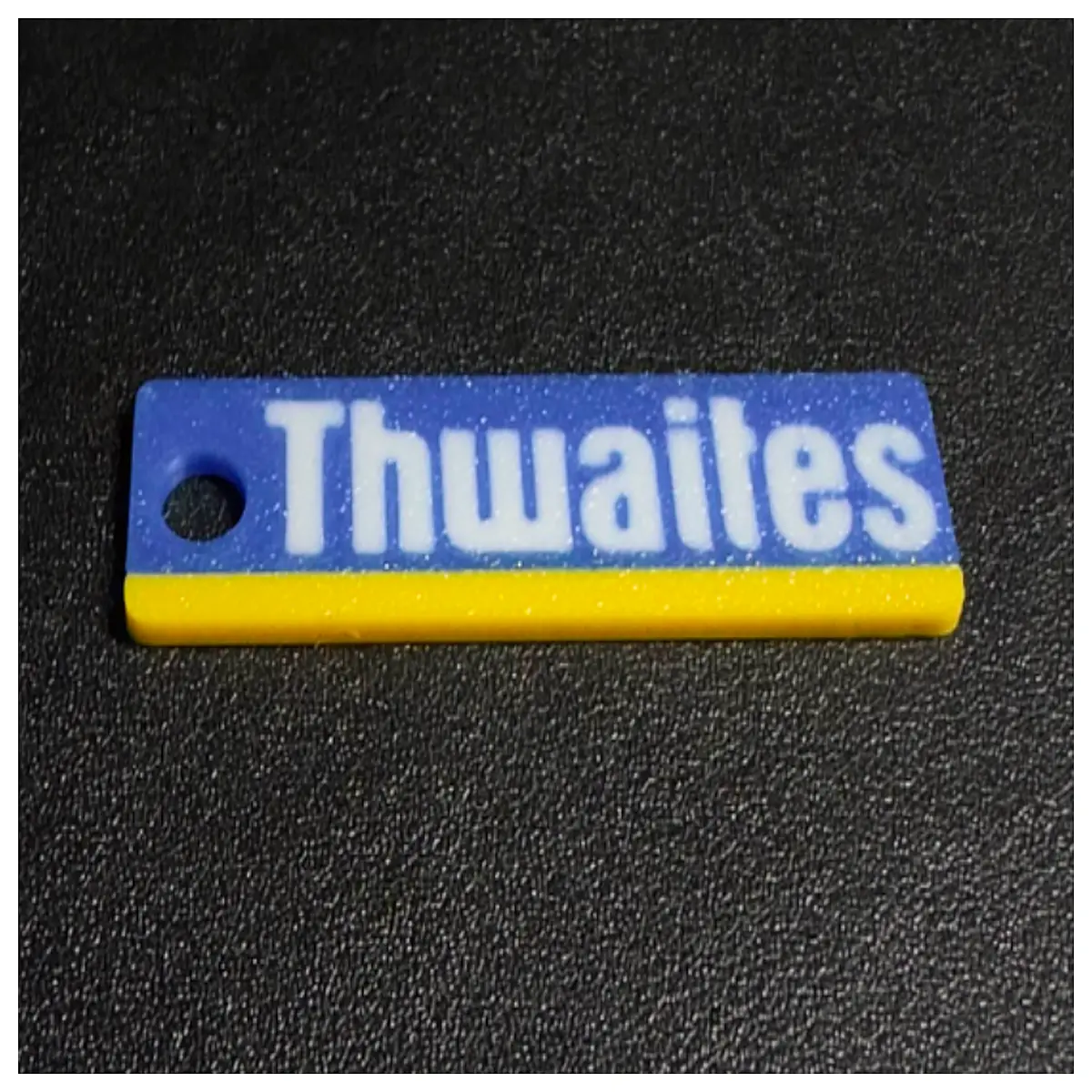 Thwaites Keychain Iceland Keyring Adventure Gear Travel Souvenir Key Charm