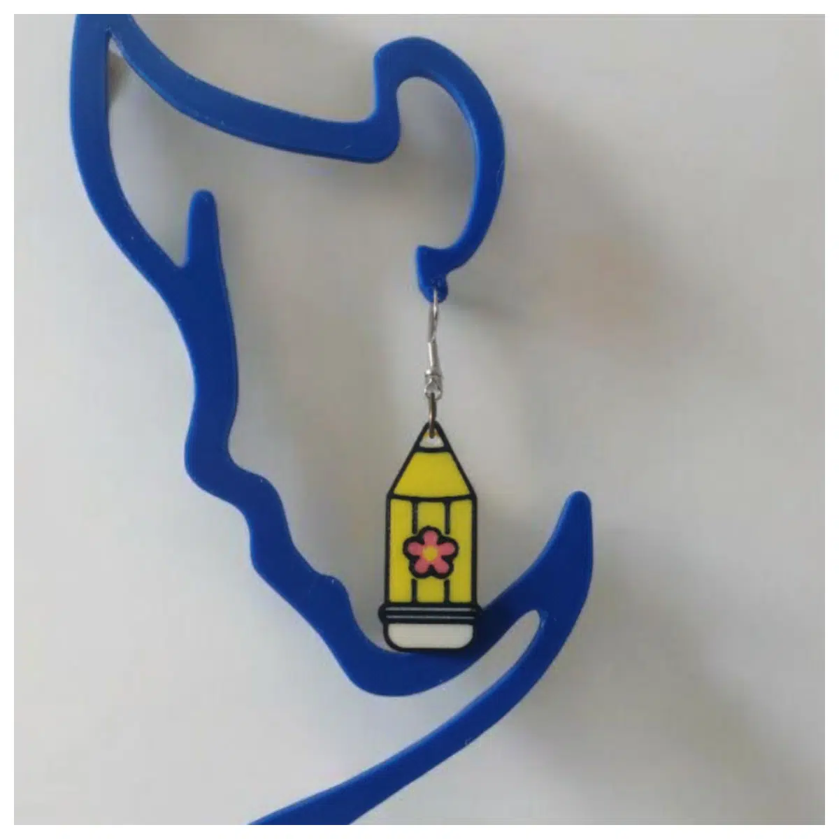 ed Pencil Earrings Creative Girl Earrings Sweet Cute Trendy Fashion Graduation Gift Girly Earring Accessories