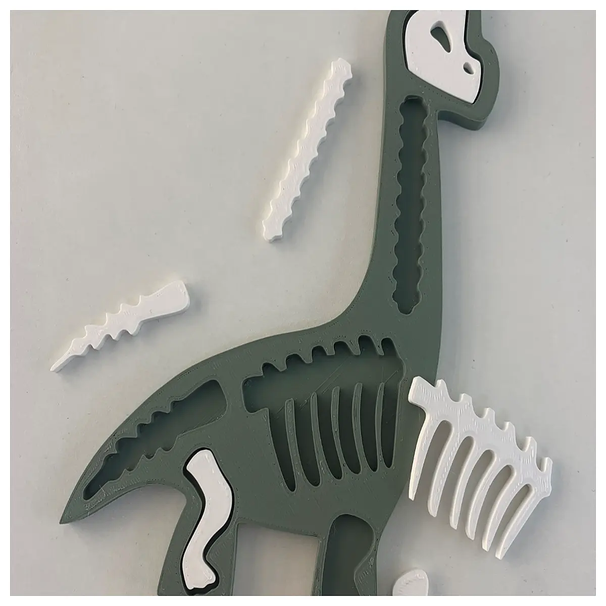 Dinosaur Bone Joint Puzzle Toy Children s Brain Training Puzzle Set Dinosaur Model Assembly Fun Handcraft Decoration Desktop