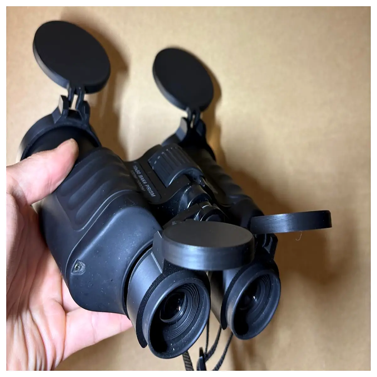 Flip Cover for Binoculars Lens Cap Protective Cover Scratch Lens Cover for Binoculars Accessories