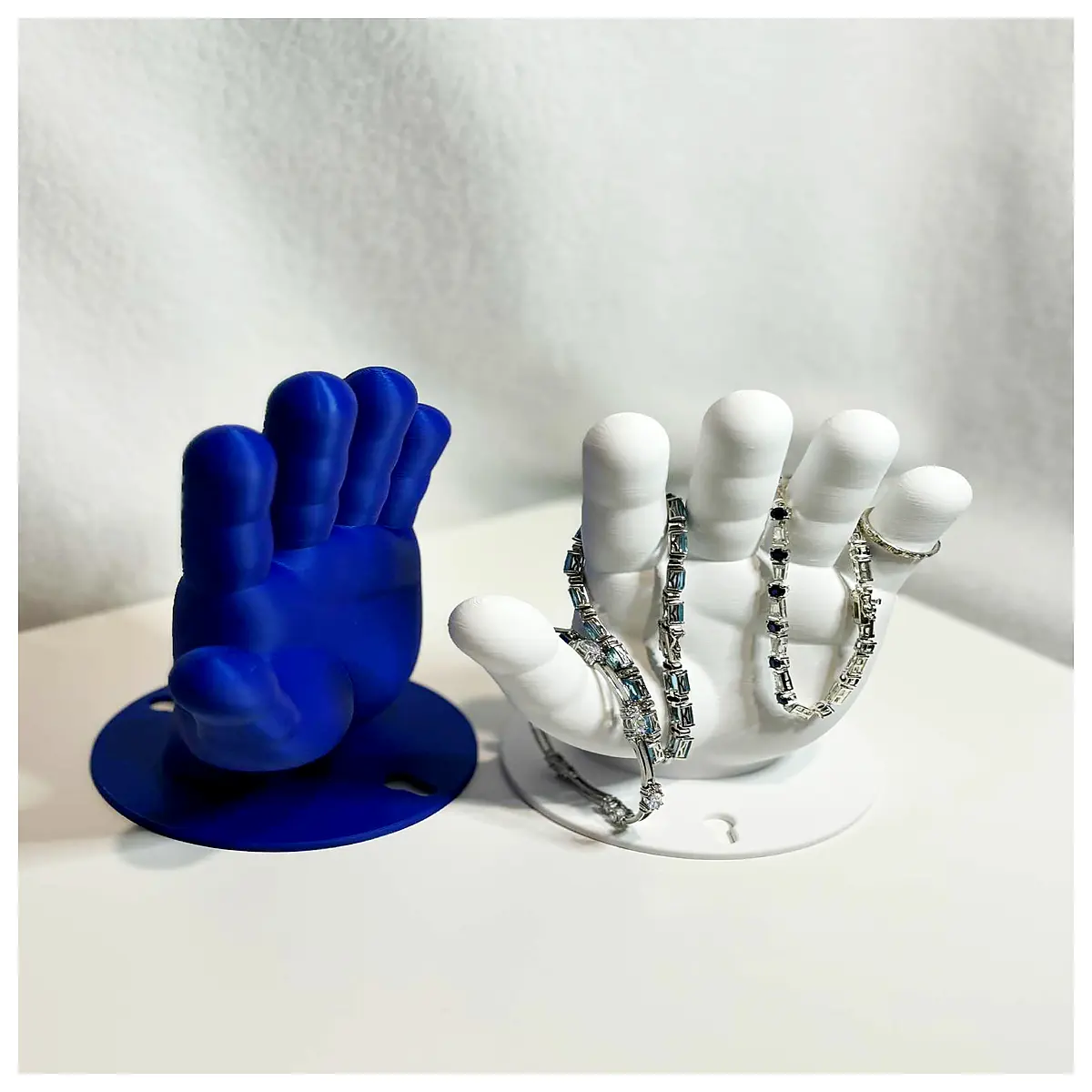 Wall Mounted Hand Shape Coat Hooks Multi Functional Hat Hanger Indoor Wall Hooks Clothing Storage Space Saving Organizer