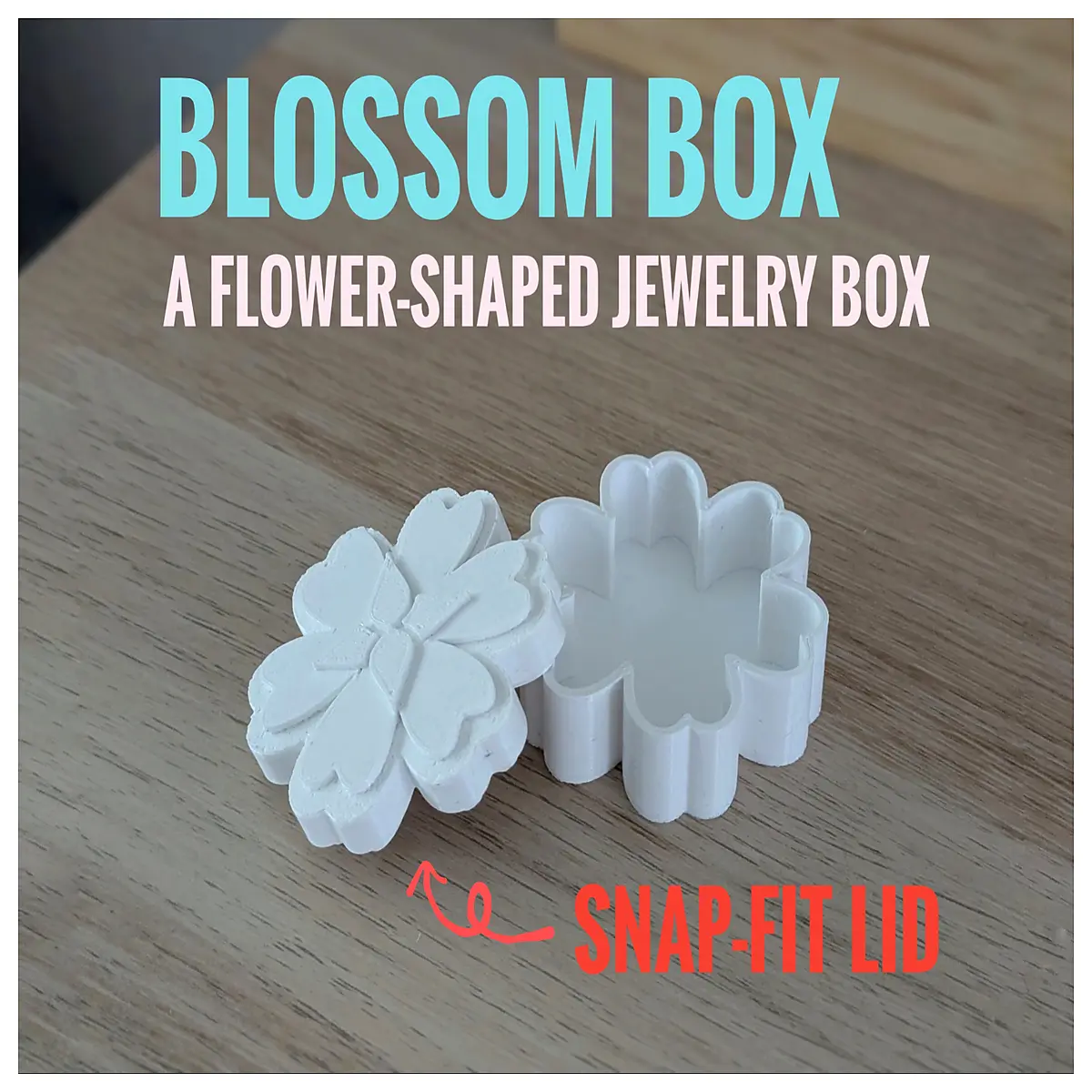 flower box jewelry organizer square gift box for rings necklaces elegant storage case with mirror