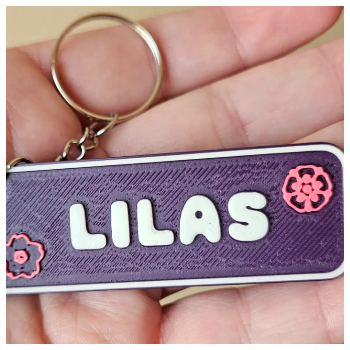 Lila Name Keychain Keyring Charm Jewelry Accessory Keychain Parts Personalized Gift Mobile Phone Strap
