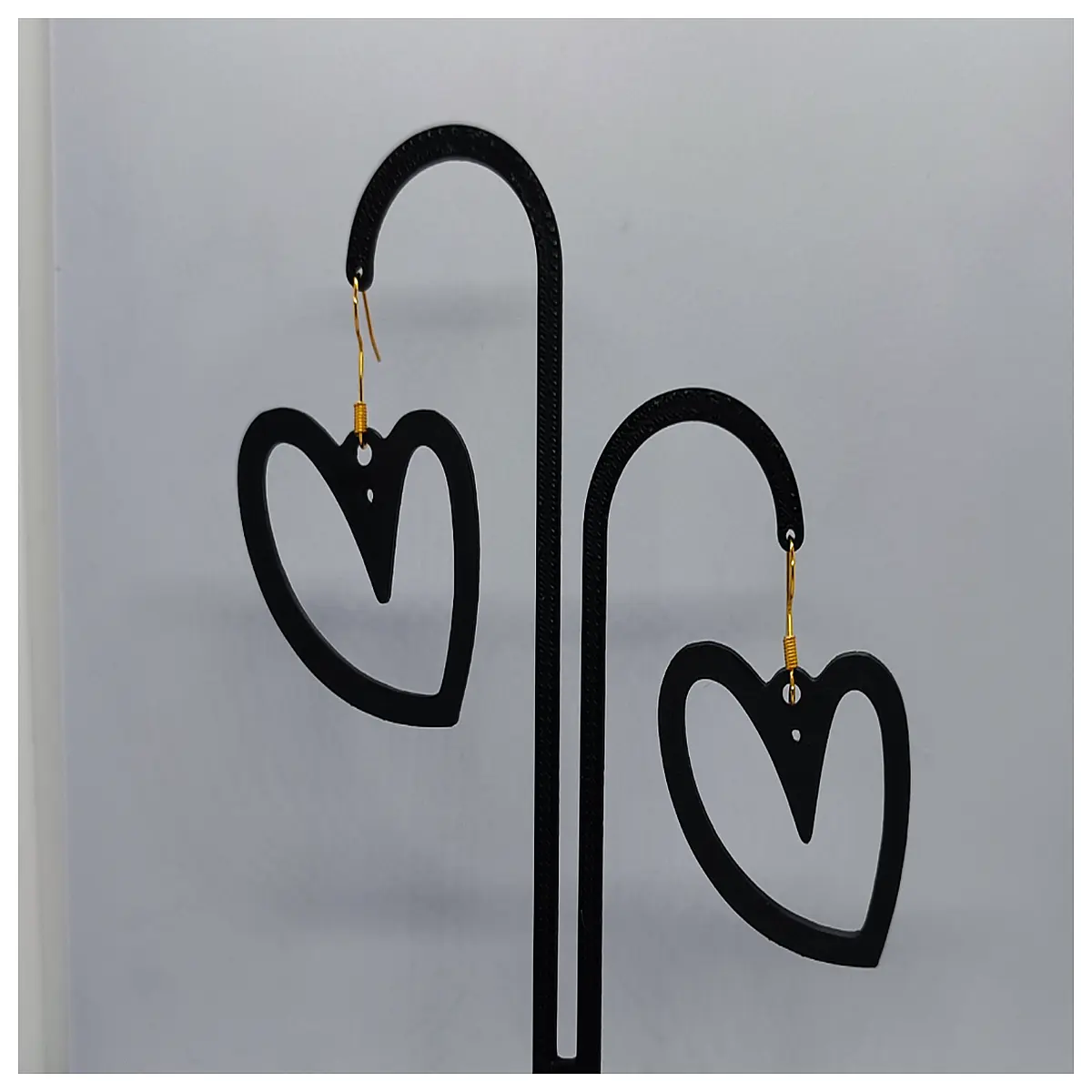 Abstract Love Earrings Women s Fashion Earring Romantic Minimalist Design Personality Girlfriend Best Friend Elegant Stud Ear