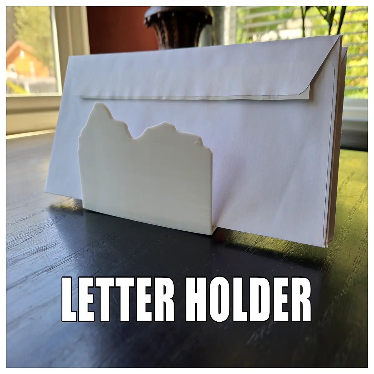 Envelopes Storage Box Mail File Organizer Paper Towel Tissue Paper Holder Desk Storage Solution Mail Sorting Organizer