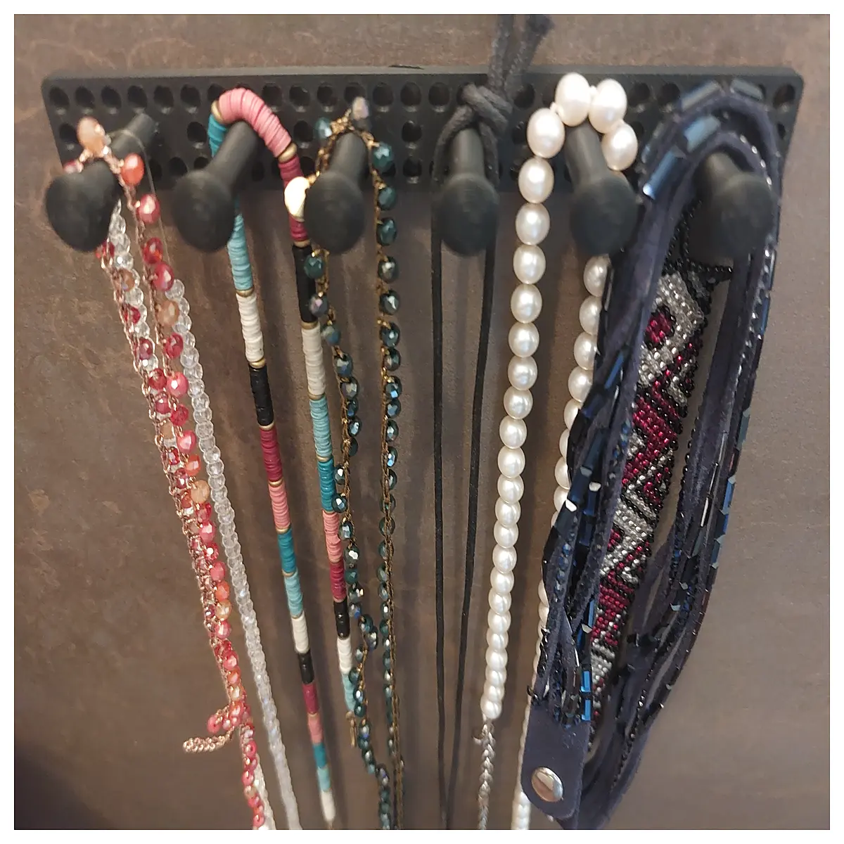 Necklace Display Stand Jewelry Organizer Accessory Rack Chain Pendants Storage Jewelry Display Showcase Your Jewelry