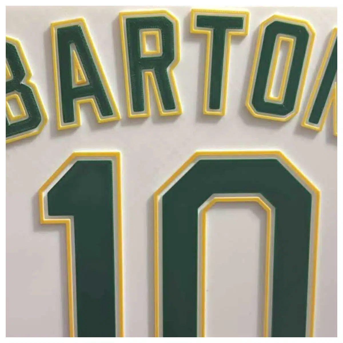 Athletics Bart Jones 10 Memorial Baseball Memorabilia Team History Collectibles Essential