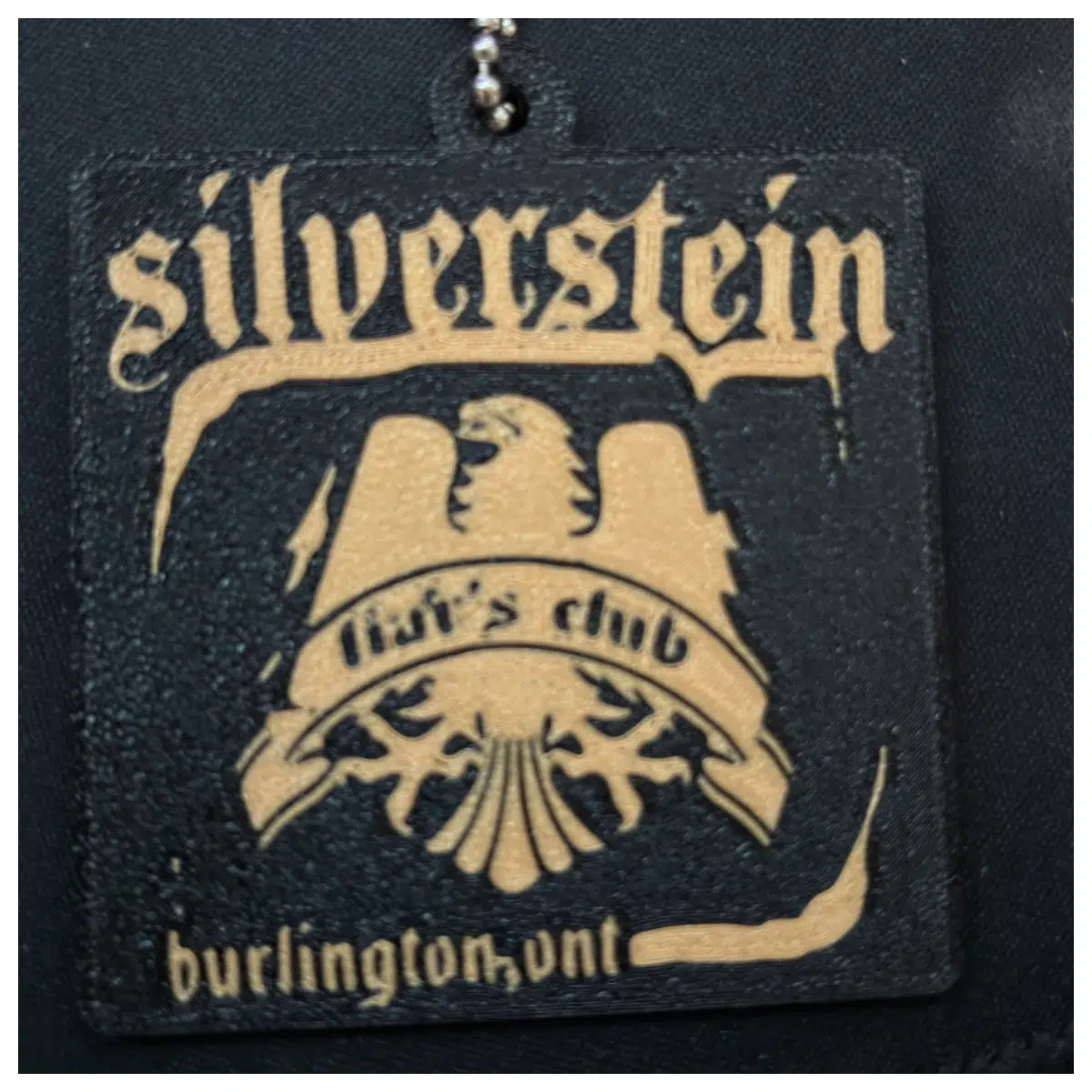 Silverstein Liars Club Keychain Satirical Humor Gift Novel Collectible Bookworm Accessory Commemorative Item