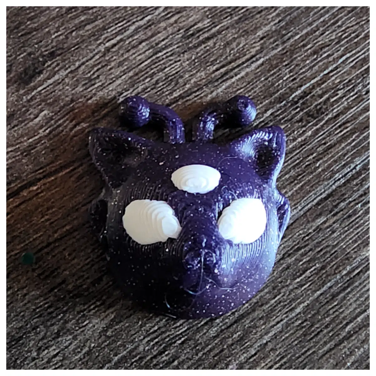 X Cat Flat Beads Decorative Beads Desktop Ornament Creative Home Decoration Pet Accessories Flat Sphere Toys