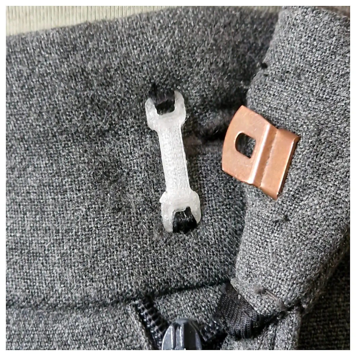 Pants Button Replacement Stitching Replace Hook Eye Fastener Clothing Repair Parts