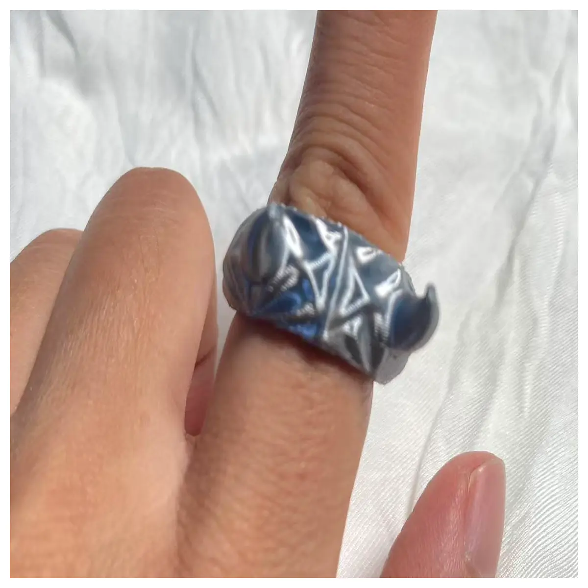 3D Mini Demon Ring Men Women Demon Ring Jewelry Gothic Ring Gothic Style Cosplay Anime Roleplay Demon Theme Ring