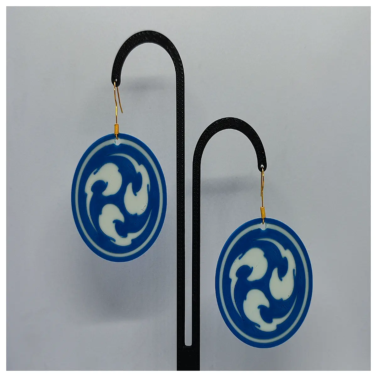 wave spiral earrings for women ocean tide hoop jewelry beach boho ear cuffs silver wave drop studs