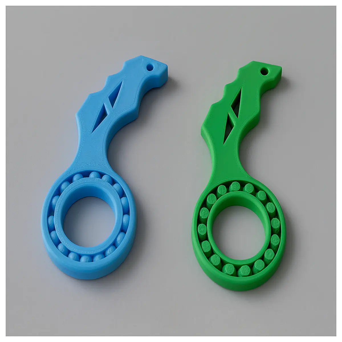 Bearing Rotating Keychain Toy Fun Hanging Ball Rolling Toy Creative Gift Kids Puzzle Toy Bearing Toy