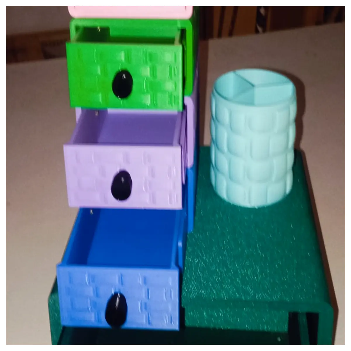 Stackable Jewelry Box Organizer Storage Box Set Multi Tiered Display Case for Earrings Necklaces Bracelets Rings