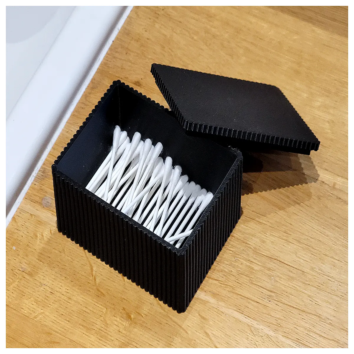 Cotton Swab Box Dispenser Unpacking Makeup Removal Multi Use Cleaning Pull Tabs Popcorn Box Unboxing Tutorial