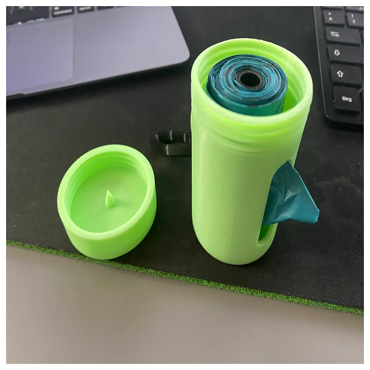 Waste Bag Holder Support Bag Stand Easy to Use for Kitchen Bathroom Cleaning Supplies Adjustable Support