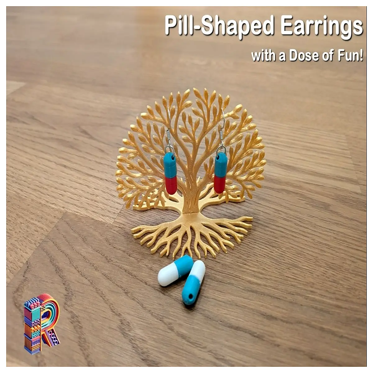 Capsule Earrings Novel Pill Shaped Stud Earrings Design Pill Jewelry Decoration Miniature Studs