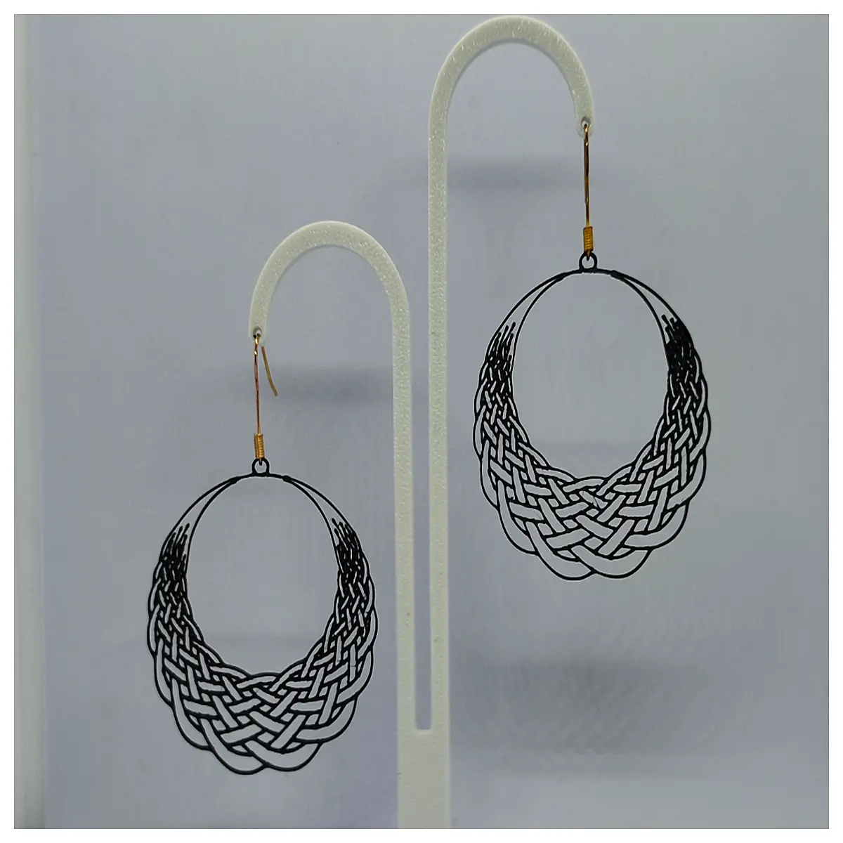 Wind Braid Earrings Women s Style Braided Hair Clip Romantic Hair Accessories Girl Hairstyle Elegant Accessories Sweet Style