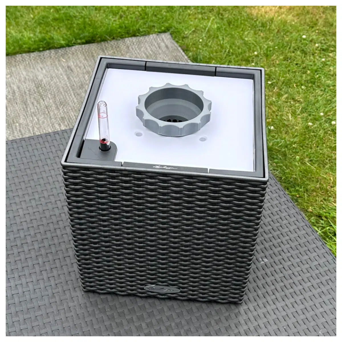 Lechuza CUBE 30 Hydroponic Planter Box Indoor Garden Vertical Growing System Plant Container Hydroponic Accessories